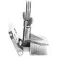 thumbnail image 1 of FUTUREORYY Premium Plated Silver Screen Printing Hinge Clamp for Secure Screen Frame Attachment and Decoration, 1 of 4