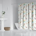 thumbnail image 2 of Colorful Forest Princess Pattern Shower Curtain 72"x72" ,Bathroom Decorative Shower Curtains Set with 12 Hooks,Modern Waterproof Washable Shower Curtain, 2 of 6
