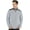 Grey, variant on Tri-Mountain Men’s Quarter Zip Pullover Performance Long Sleeve Shirt 3x & 4x 2 Colors
