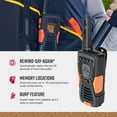 thumbnail image 5 of Cobra 37-Mile Walkie Talkie, IP67 Waterproof Floating Two-Way Radio 2-Pack, 22 Channels (ACXT 1037R FLT), 5 of 16