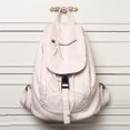 thumbnail image 2 of Mochila de Cuero Lavado RSFRIC para Mujeres Bolso de Hombro Escolar para Adolescentes, 2 of 5