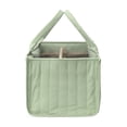 thumbnail image 6 of Diaper Caddy Organizer, Portable Quilted Nursery Storage Basket with Removable Dividers and Handles, Nylon Baby Diaper Tote for Changing Table, Car, Travel, Stroller, Baby Shower Gift, 6 of 8