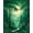 Green, Pattern 3, variant on ODIKA 6'x9' Machine Washable Non-Slip Area Rug, Luxurious Emerald Swirl Round Contemporary Abstract High Traffic Rug, Green, 83576