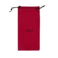 thumbnail image 2 of Unique Bargains 1 Pc Drawstring Eyeglass Pouch Portable Eyeglasses Storage Red, 2 of 5