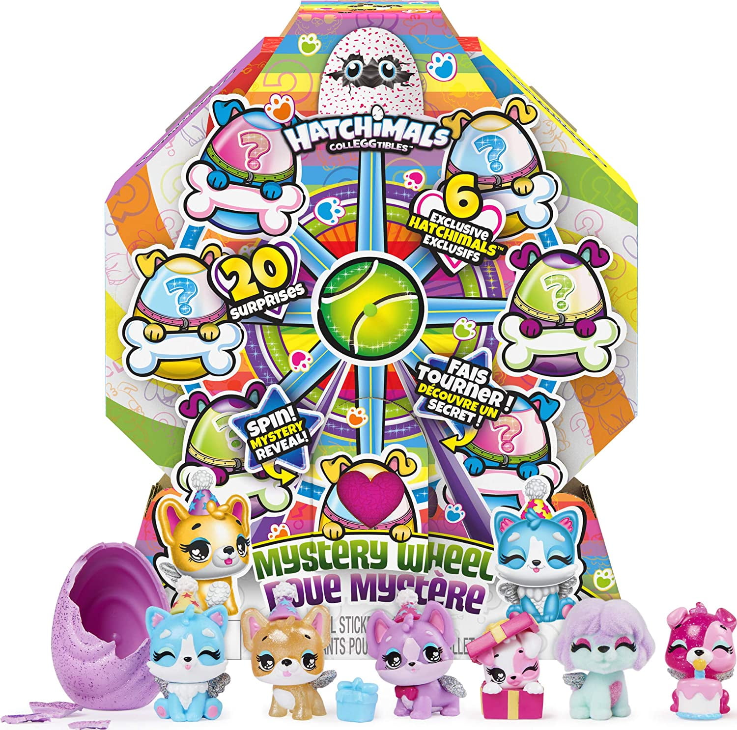 Hatchimals Colleggtibles Puppy Party Mystery Wheel 