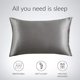 thumbnail image 2 of Funda de almohada de satén para el cabello y la piel, paquete de 2 - Fundas de almohada de tamaño estándar - Fundas de almohada de satén con cierre de sobre Xemadio LRWJ057-25, 2 of 6
