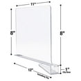 thumbnail image 3 of Sorbus Acrylic Shelf Dividers for Shelves- 4 Pack, 3 of 9