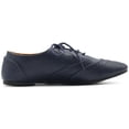 thumbnail image 5 of Ollio Women's Shoes Classic Lace Up Dress Low Flat Heels Oxfords M1914, 5 of 6