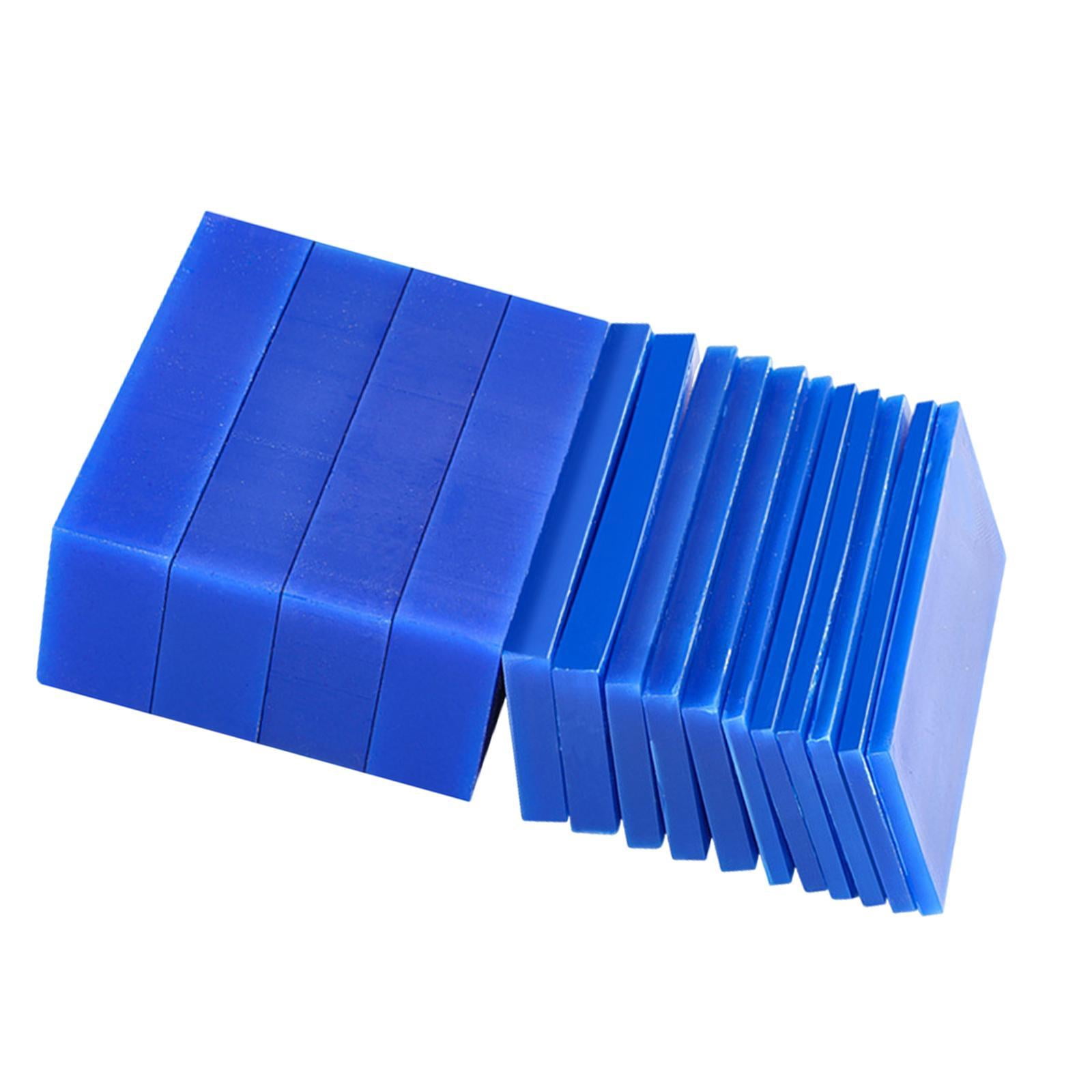 Milageto Carving Craft Supplies DIY Student Practice Sculpting Casting Tools Blue Slice
