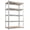 Silver, variant on HHBEAUTY 2020LBS Storage Shelves 5 Tier Garage Shelving Heavy Duty, Adjustable Metal Shelving Unit, Garage Shelves for Basement, Warehouse, Pantry, Closet, Kitchen 72" H x 35.55" W x 16" D, Black