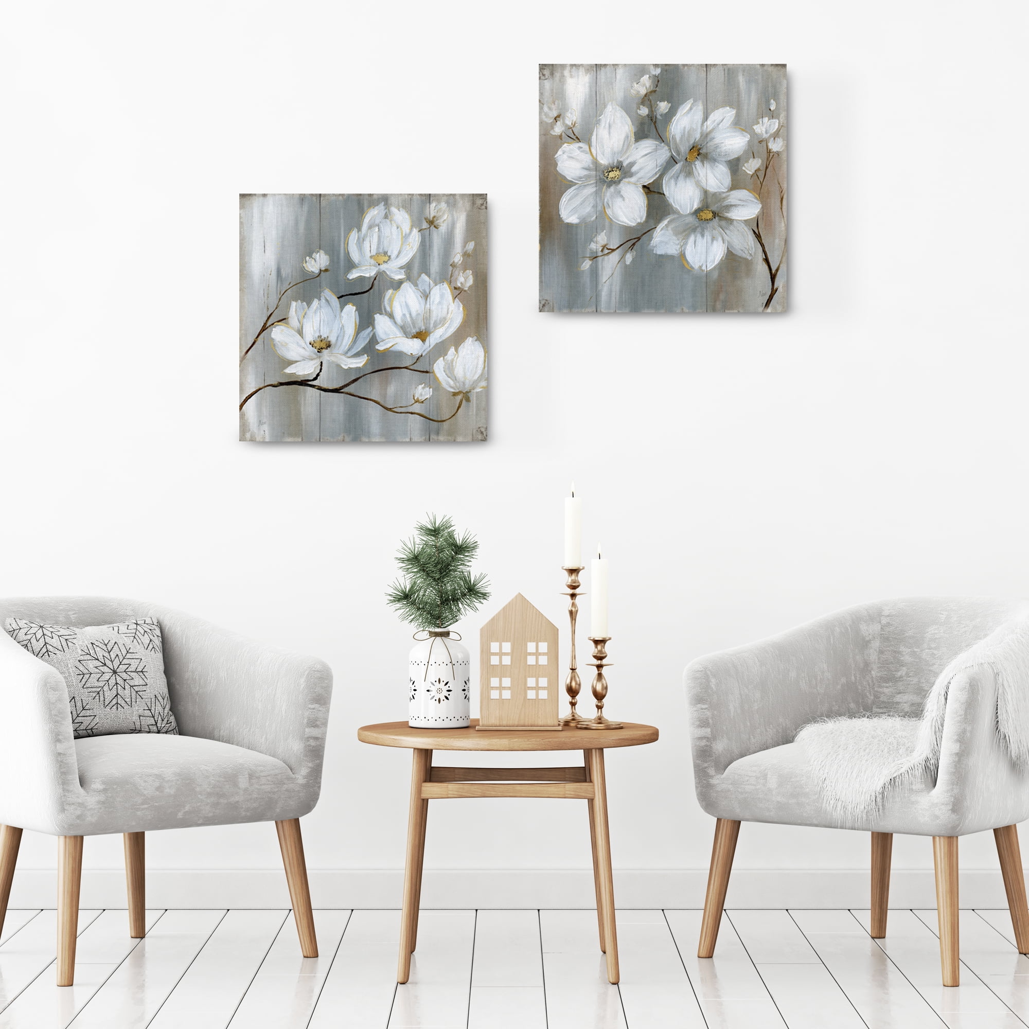 Masterpiece Art Gallery Summer In Neutral I & II Paperwhite