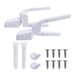 thumbnail image 2 of 2x fijaciones de para asiento de inodoro, piezas de accesorios de baño universales, herramienta de reparación, pieza de repuesto, fácil, 2 of 9