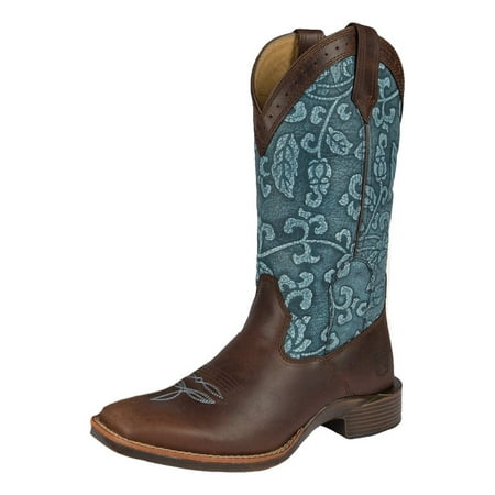 Noble Outfitters Western Boots Womens All Around Floral Embossed (Best All Around Ski Boots)