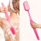 thumbnail image 4 of Cepillo de Baño con Mango Largo de 15,7 Pulgadas | Exfoliante Corporal de Cerdas Suaves para Una Limpieza Profunda y Una Exfoliación Suave | Mango Antideslizante | Cepillo de Ducha para Hombres y Muj, 4 of 6