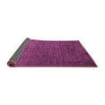thumbnail image 2 of Ahgly Company Indoor Round Abstract Purple Modern Area Rugs, 5' Round, 2 of 4