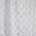 thumbnail image 3 of Design Imports Lattice Lace Shower Curtain, 72"x72", 100% Polyester, Multiple Colors, 3 of 3