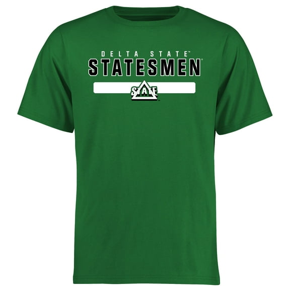 Men's Kelly Green Delta State Statesmen Team Strong T-Shirt