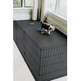 thumbnail image 3 of G-Floor 5 ft x 10 ft Polyvinyl Ribbed Pet Friendly Carpet Protector - Slate Grey, 3 of 6