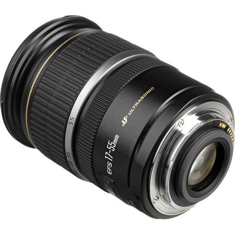 Canon EF-S 17-55mm f/2.8 IS USM Lens with Hood and Ultra-Low 