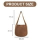thumbnail image 2 of Bolso de hombro para mujer Bolso de crochet hecho a mano Bolso de hombro grande Bolso de lona Bolso de mano lindo Caqui, 2 of 5