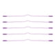 thumbnail image 1 of 5 piezas de correas de silicona para gafas de sol, gafas de lectura, patillas para gafas Púrpura, 1 of 8
