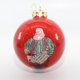 thumbnail image 1 of Tamaño personalizado logotipo decoración del árbol de Navidad bola de cristal bola de Navidad adornos pintados a mano Navidad, 1 of 4