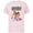 Soft Pink, variant on Disney Bambi and Thumper Besties BFF Best Friends Valentine - Short Sleeve Cotton T-Shirt for Adults - Customized-Natural
