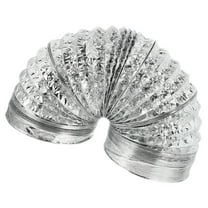 Range Hood Aluminum Foil Vent Flexible Dryer Hose Bendable Duct for Kitchen Ventilation