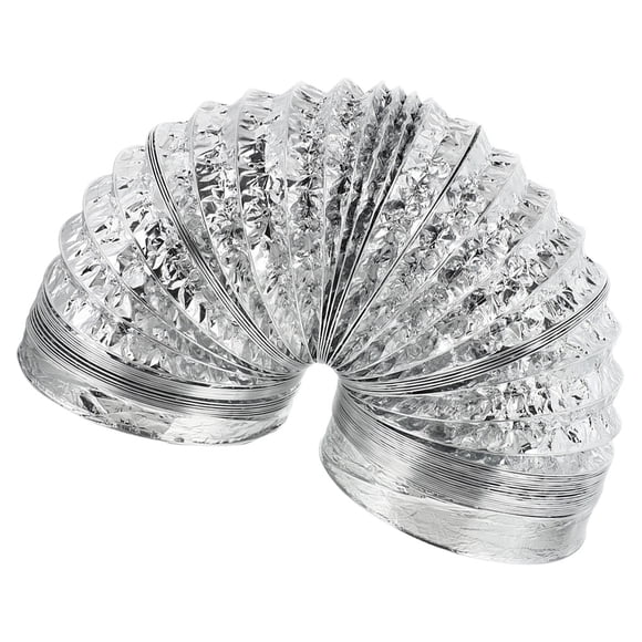 MOKKHNB Air Duct Pipe Stove Exhaust Hose Flexible Aluminum Foil 1Pack