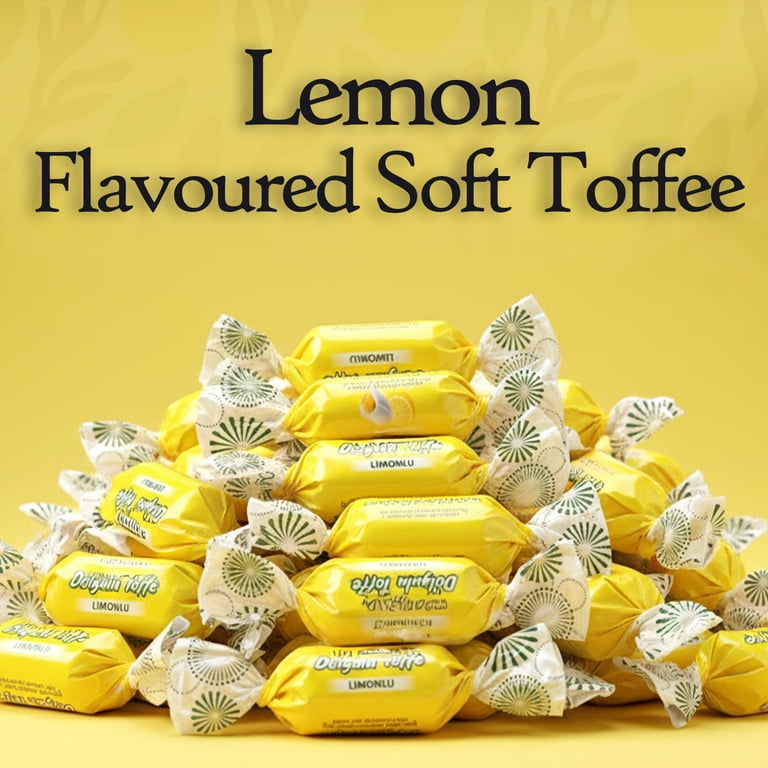 Ceres Gourmet Lemon Soft Candy Bulk – 2.2 lbs, Individually