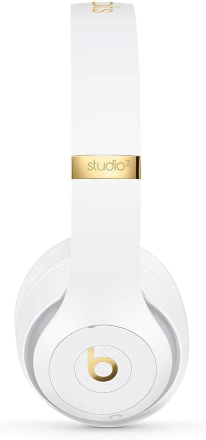 Pre-Owned Beats by Dr. Dre Studio3 Wireless White/Core Over Ear Headphones MX3Y2LL/A (Good)