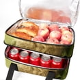 thumbnail image 5 of Saint Patrick's Day Double Layered Insulated Lunch Bag with Two Compartments - Large Capacity 7.1x11.4x16.1 Inches Hand-Carry Lunch Bags for Refrigerated Meals, 5 of 6