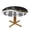Musical, variant on Ocean Turtle Round Fitted Tablecloths with Elastic, Waterproof Table Cover for Outdoor Indoor Patio Home Kitchen - Fits Tables 40" to 44" Diameter