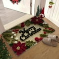 thumbnail image 6 of Hometravel Large Christmas Floor Mat, Holiday Themed Rug for Living Spaces, 120x80cm Decorative Carpet for Bedroom and Kitchen Seasonal Decor, 6 of 7