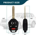 thumbnail image 2 of AKS KEYS Replacement Remote Head Key for Subaru 4 Buttons Keyless Entry FCC CWTWB1U811 (1), 2 of 6