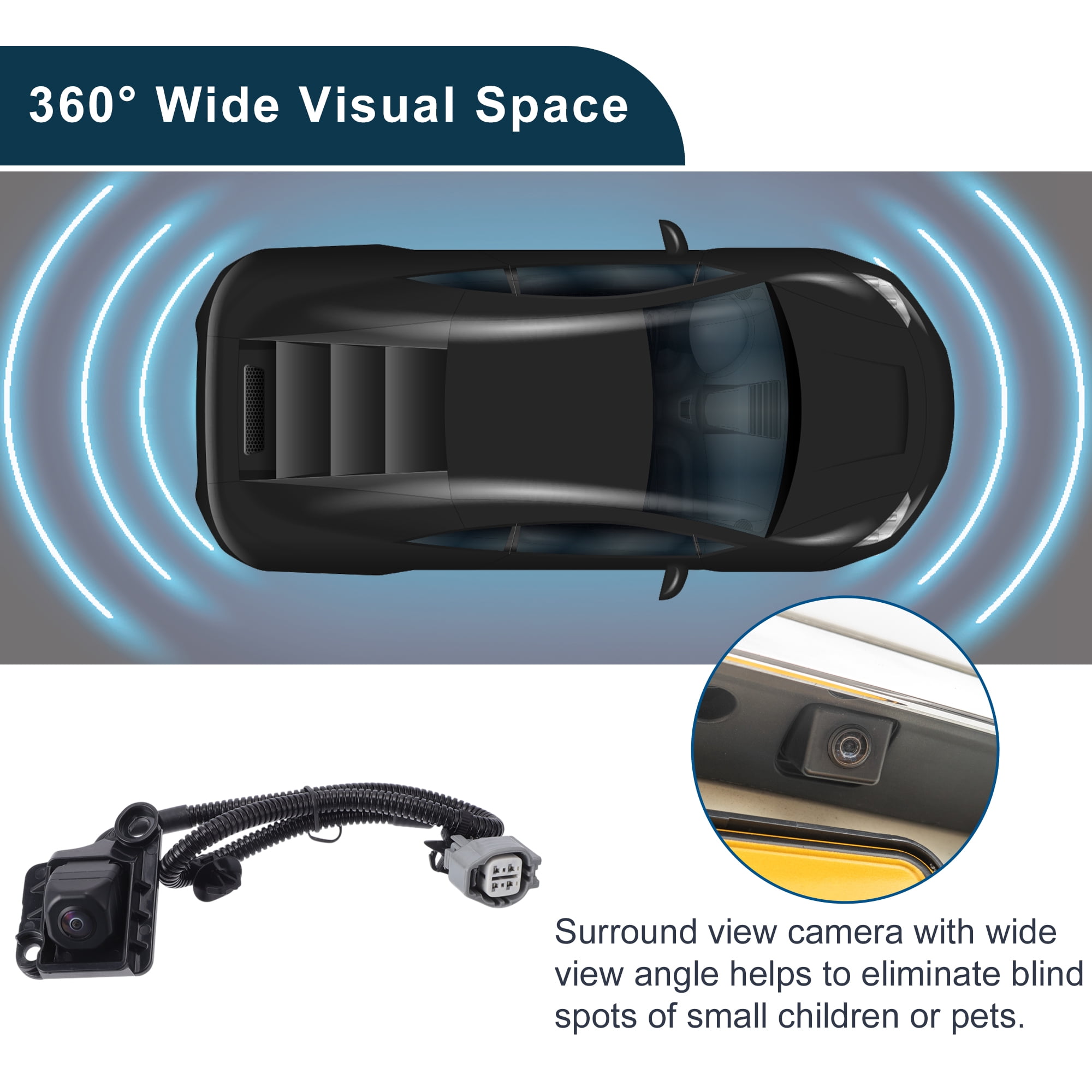 Unique Bargains Car Park Assist Camera for Toyota Tundra 2010-2013 No.86790-34030