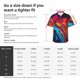 thumbnail image 5 of Fotbe Colorful Abstract Swirls Camisa Hawaiana para Hombre Unisex – Camisa Casual de Verano con Botones de Manga Corta de Algodón y Lino,3X-Large, 5 of 7