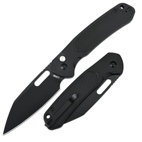 CJRB Large Pyrite-Alt Pocket Folding Knife, J1925AL-BBK