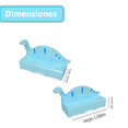thumbnail image 2 of PLAYOUT KIDS | Sillón Infantil Modular Dino Couch Diseño Dinosaurio Azul Claro Espuma Alta Densidad, 2 of 4