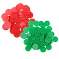 thumbnail image 1 of Fichas de póker Hugo 200 piezas de plástico para suministros de juegos de casino para fiestas, 1 of 10