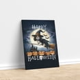 thumbnail image 3 of Happy Halloween Cavalier King Charles Spaniel Witch Pumpkins Bats Vertical Matte Canvas Poster Dog Lover Gifts Wall Art Home Decor - 13012, 3 of 5