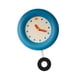 thumbnail image 5 of Reloj de pared redondo, reloj analógico, decoración del hogar, reloj colgante de granja sin tictac para Con péndulo, 5 of 9