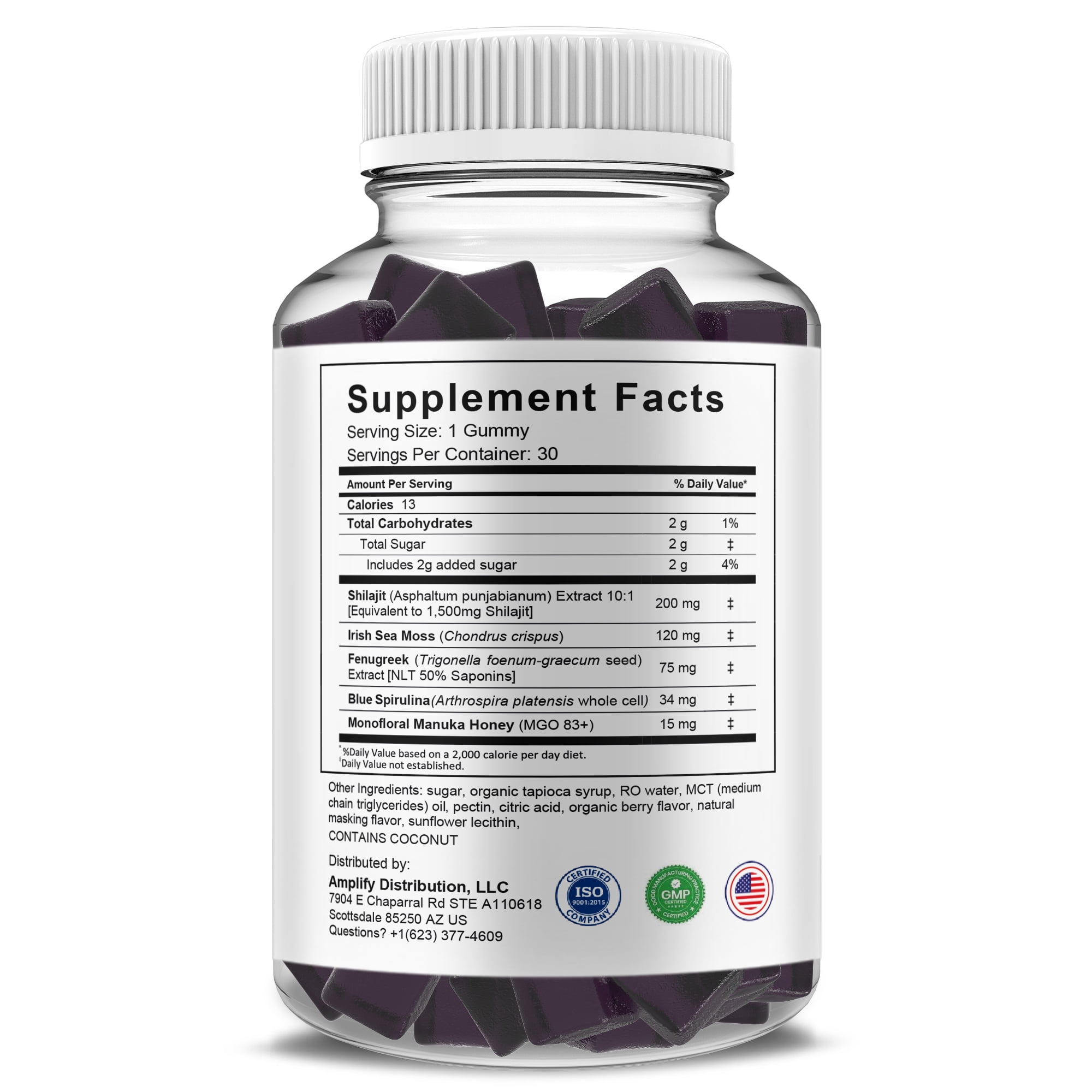 (2 Pack) Insta Surge XL Performance Gummies, InstaSurgeXL Advanced Formula (60 gummies)