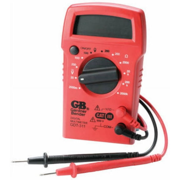 1 PC,Gardner Bender GDT-311 Digital Multimeter, 3 Function
