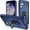 3-Blue, variant on Sumao Samsung Galaxy S23 FE case for Stand Heavy Duty Drop Protection Rugged Shockproof Case-Blue