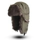thumbnail image 1 of Gorro Ushanka de trampero, cálido gorro de piel de soldado ruso con orejeras para esquiar en invierno., 1 of 4