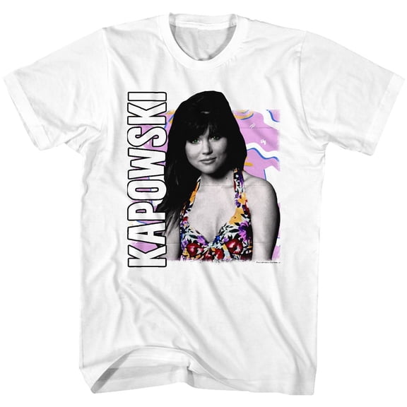 Saved By The Bell Kapowski White Adult T-Shirt 6Xl