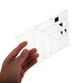 thumbnail image 5 of OFFIGAM Clear Acrylic Trapezoid Ruler for Sewing, Quilting, and Crafting, Precise and Measuring Tool, 5 of 8