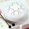 thumbnail image 4 of IMENGL Rain Drum For Outside Garden Drum For Rain Outdoor Drum Rain Chime Rain Drum For Garden Instrument Drum 6 Inches 8 Notes Rain Drum Outdoor Baby Musical Instruments,Baby Puzzles with Music,Bir, 4 of 4