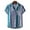 Blue, variant on ALLLIST Collared Men's Shirts with Pockets Big And Tall Short Sleeve Button Down Shirts Hawaiian Blue Casual Mens Clothing